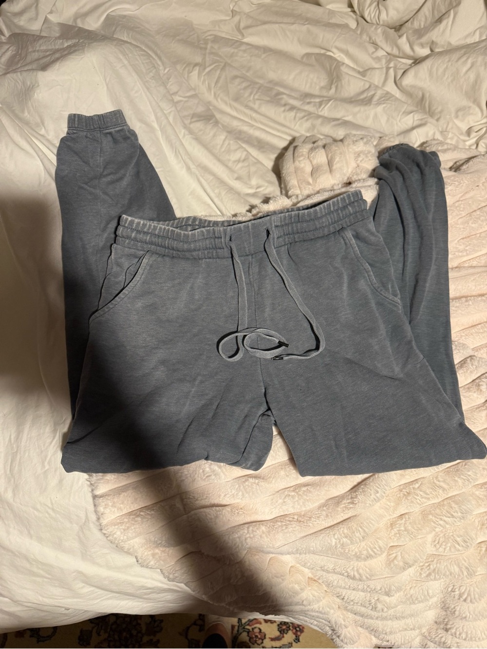Z Supply Slate Gray Drawstring Joggers